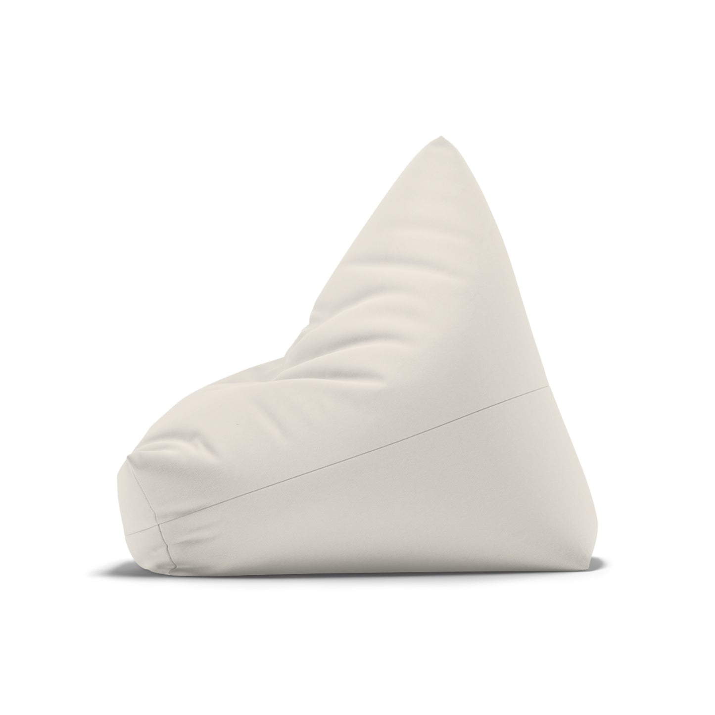 Personalized Kids Bean Bag Cover — Custom Name Sophie, Soft Cream Lounge Chair