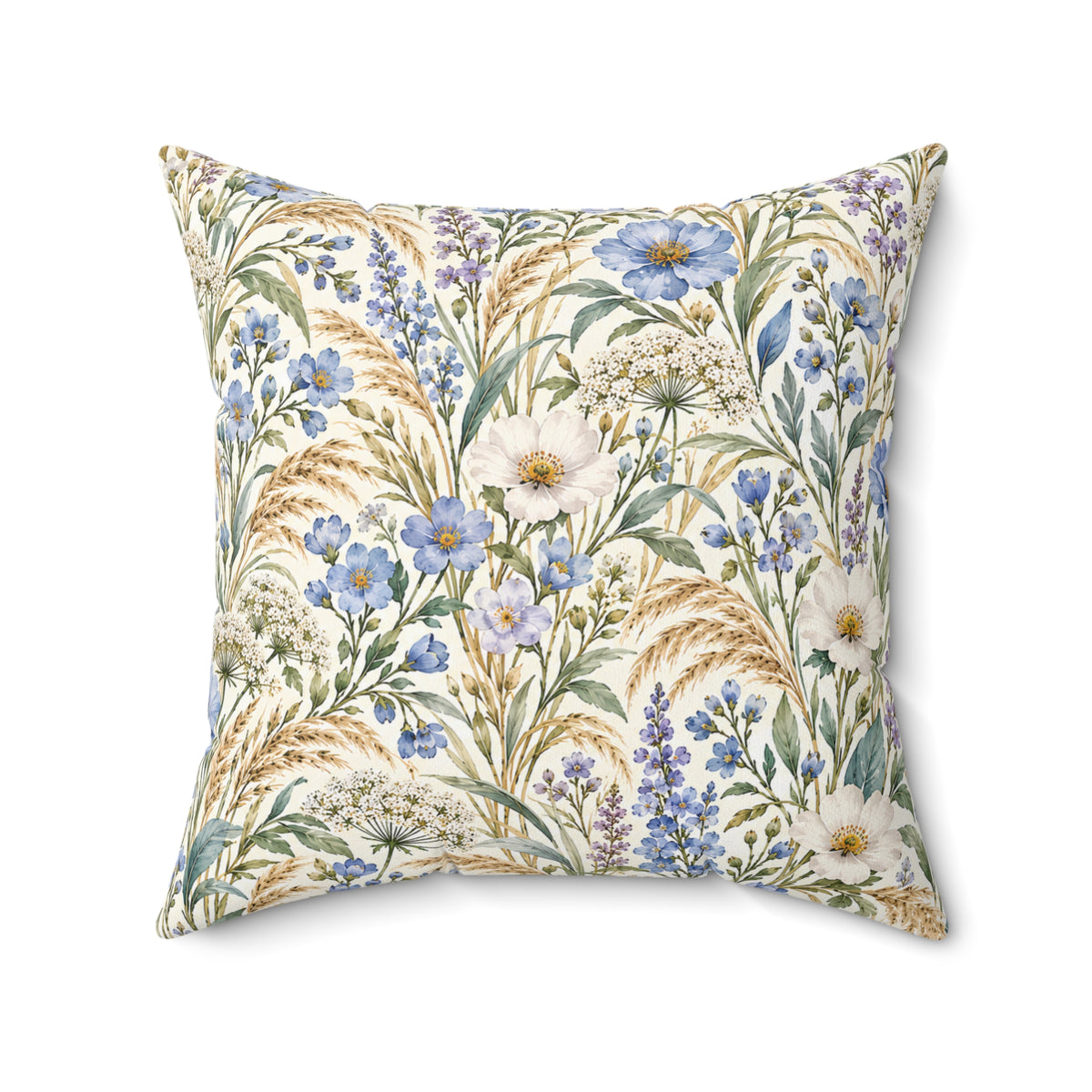 Floral Meadow Decorative Pillow