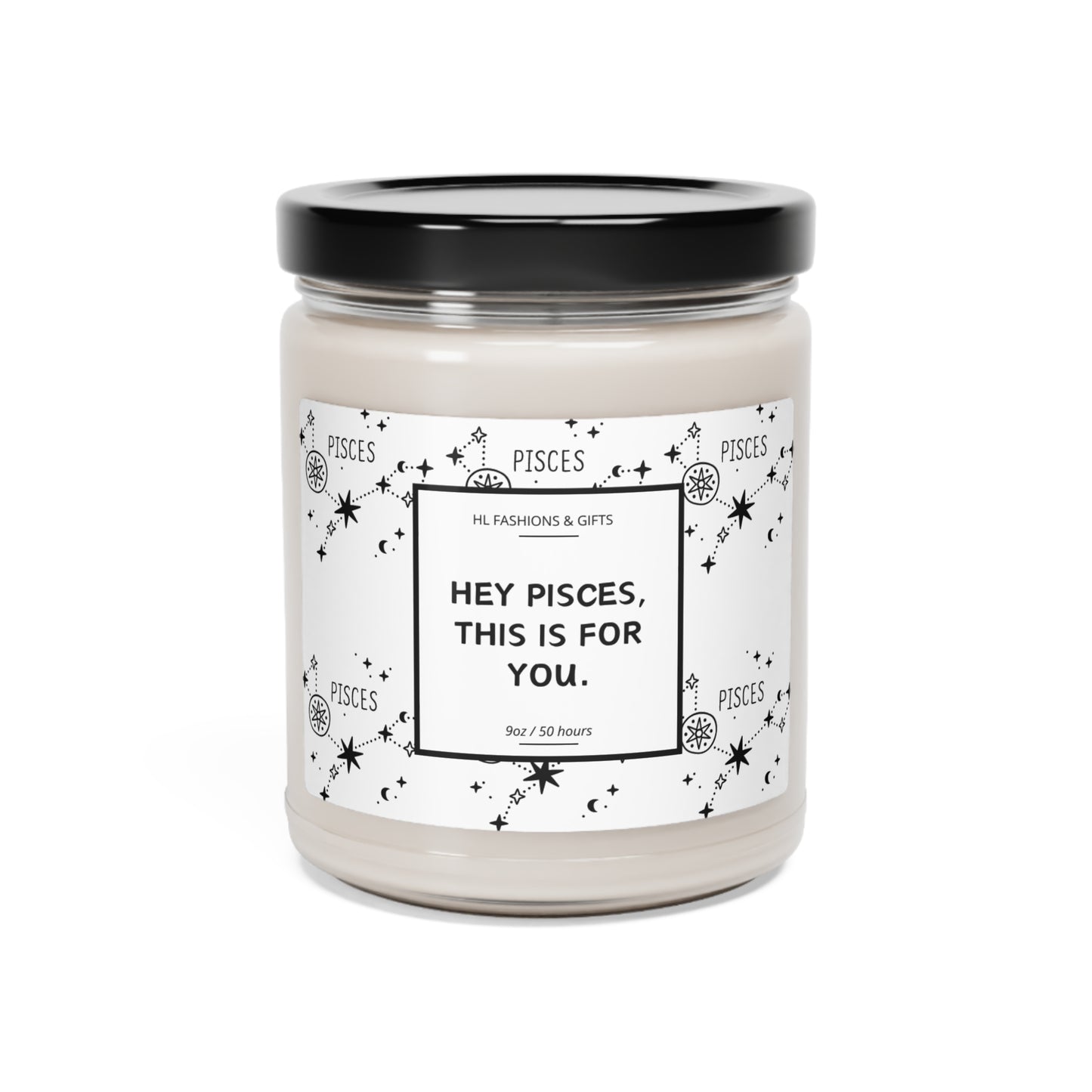 Hey Pisces, This is for You Soy Candle