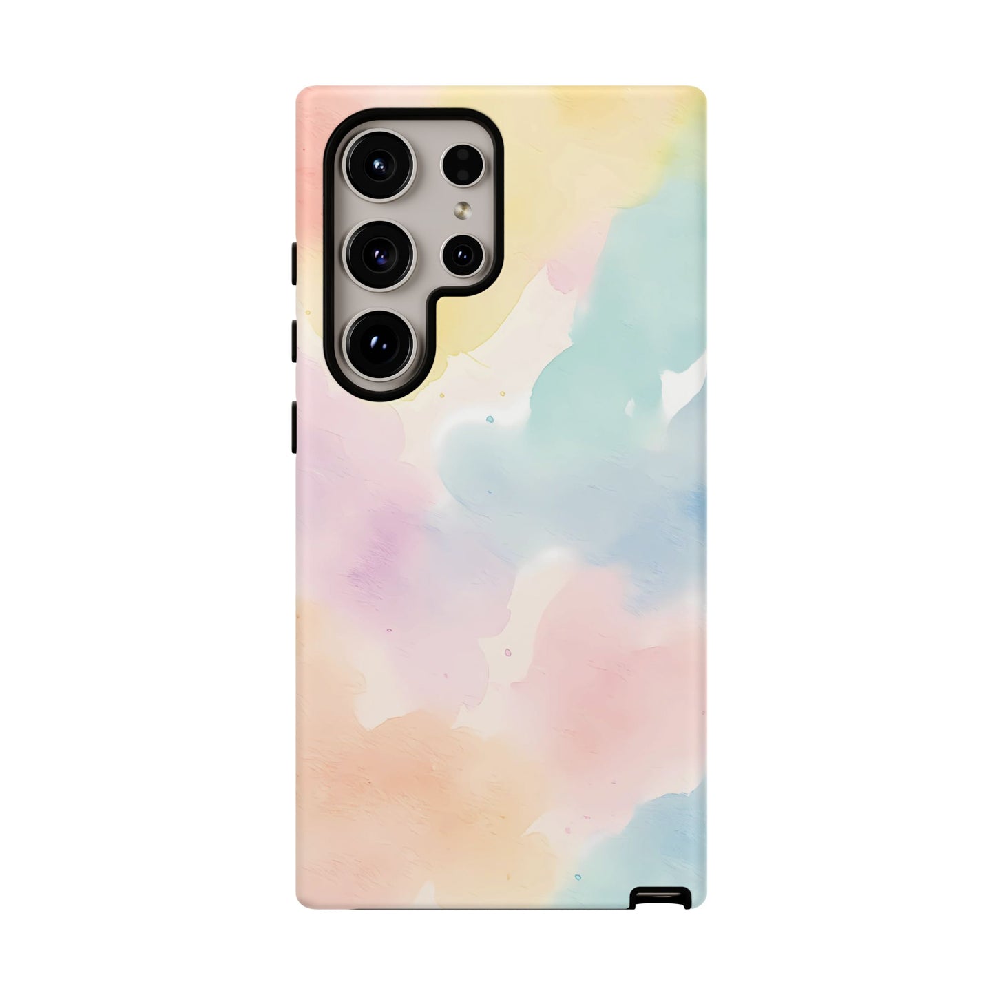 Pastel Watercolor Cloud iPhone Case – Soft Gradient Abstract Protective Cover