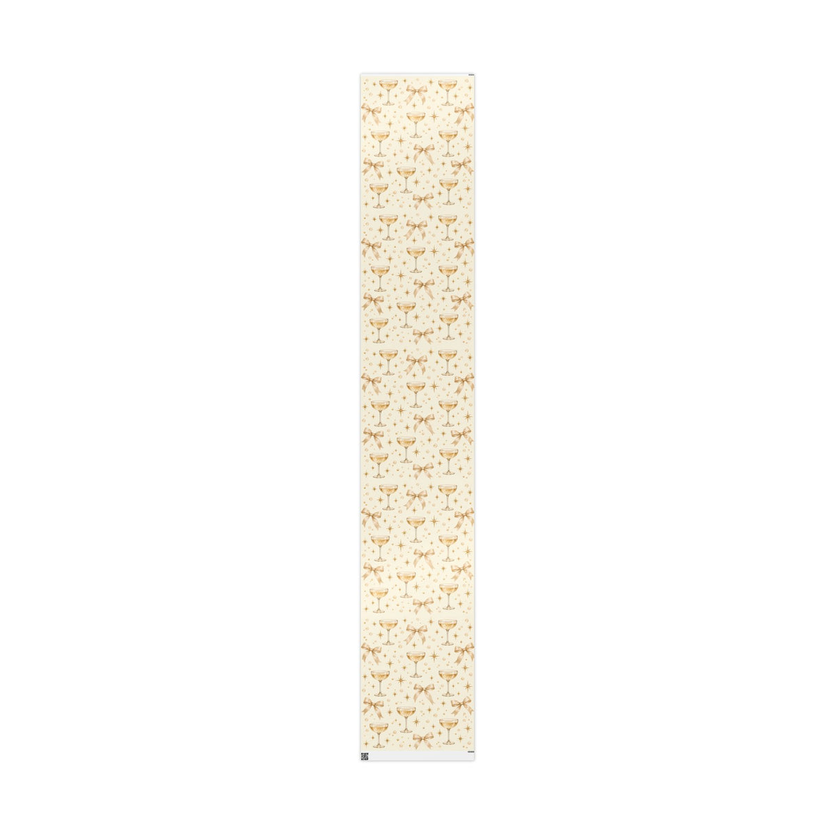 Champagne & Golden Stars Wrapping Paper | Elegant Celebration Gift Wrap