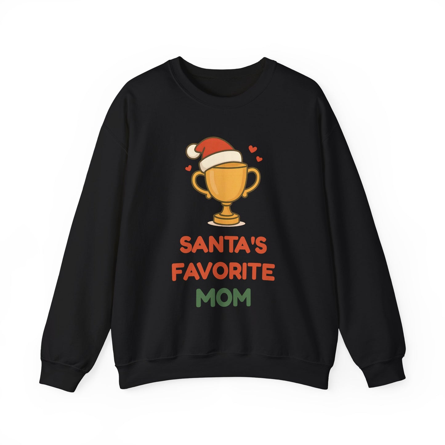 Santa's Favorite 'Mom' Sweatshirt