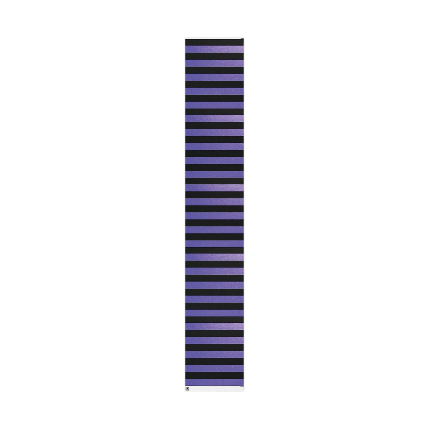 Black and Purple Striped Luxury Wrapping Paper – Glossy or Matte Finish, Durable 90gsm