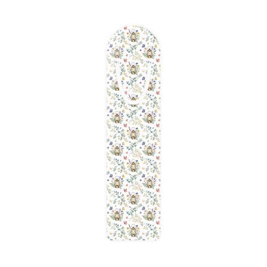 Floral Lantern Metal Bookmark with Tassel – Watercolor Wildflower Bookmark – Book Lover Gift – Nature-Inspired Reading Accessory