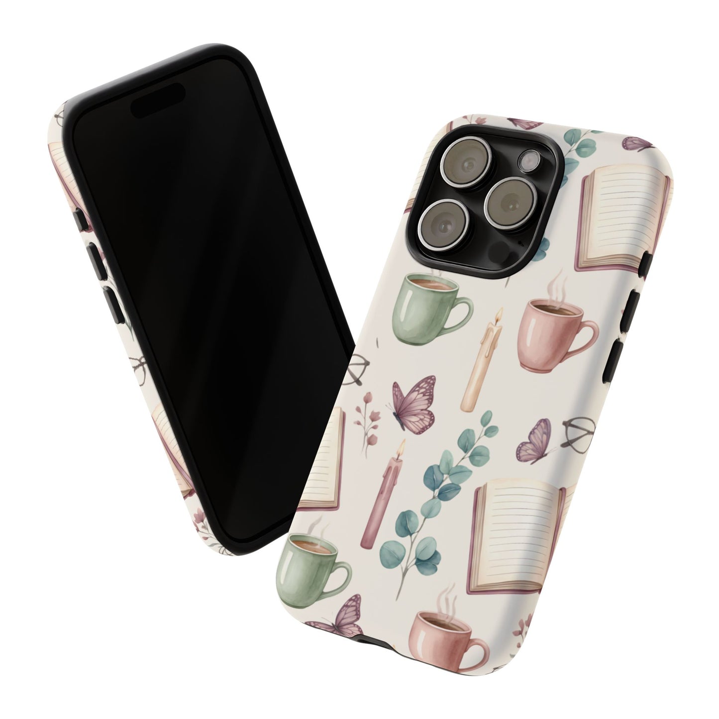 Cozy Coffee & Books Phone Case