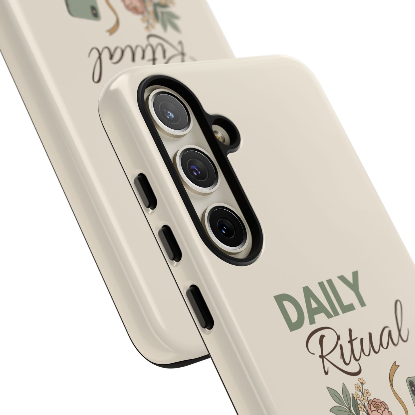 Daily Ritual Phone Case — Cozy Morning Coffee & Self-Care Design