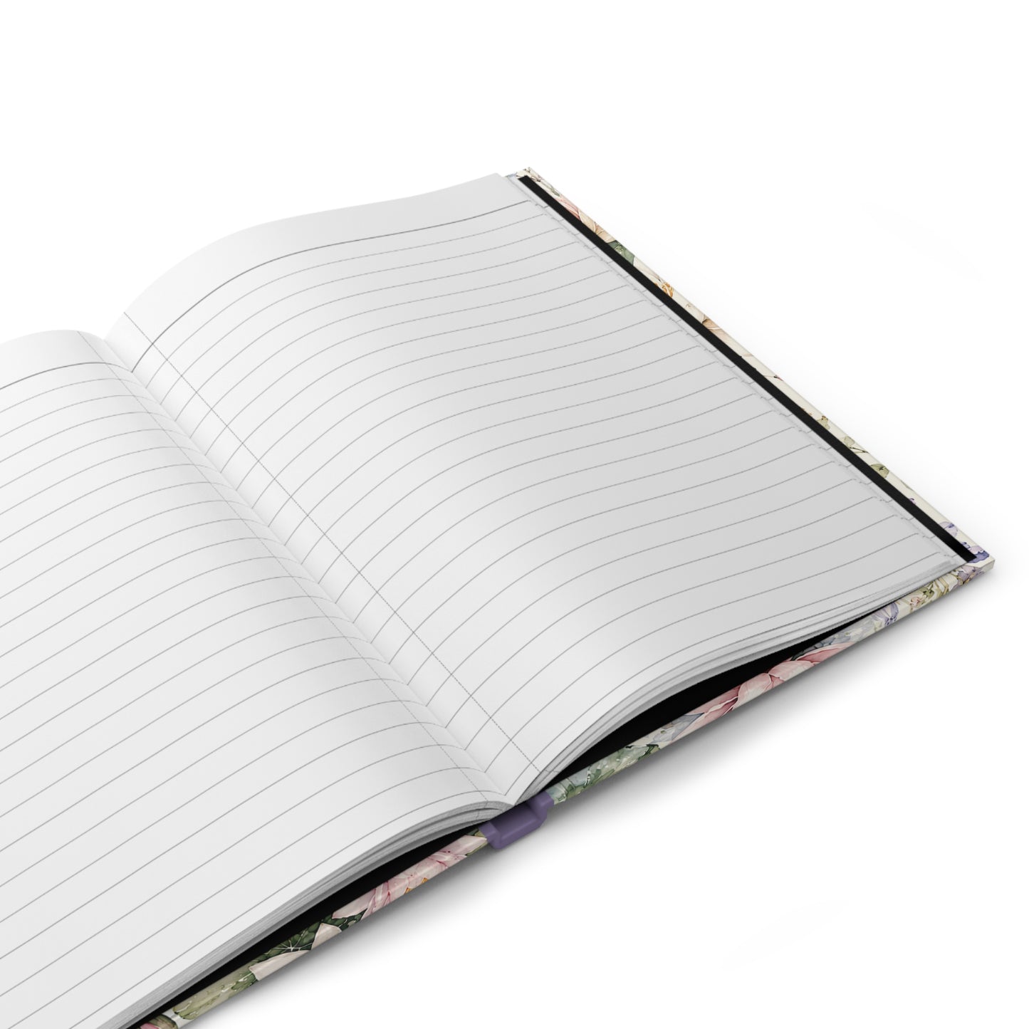 Floral Watercolor Hardcover Journal — Personalized 'Ava' Notebook for Gifts, Mother's Day & Spring