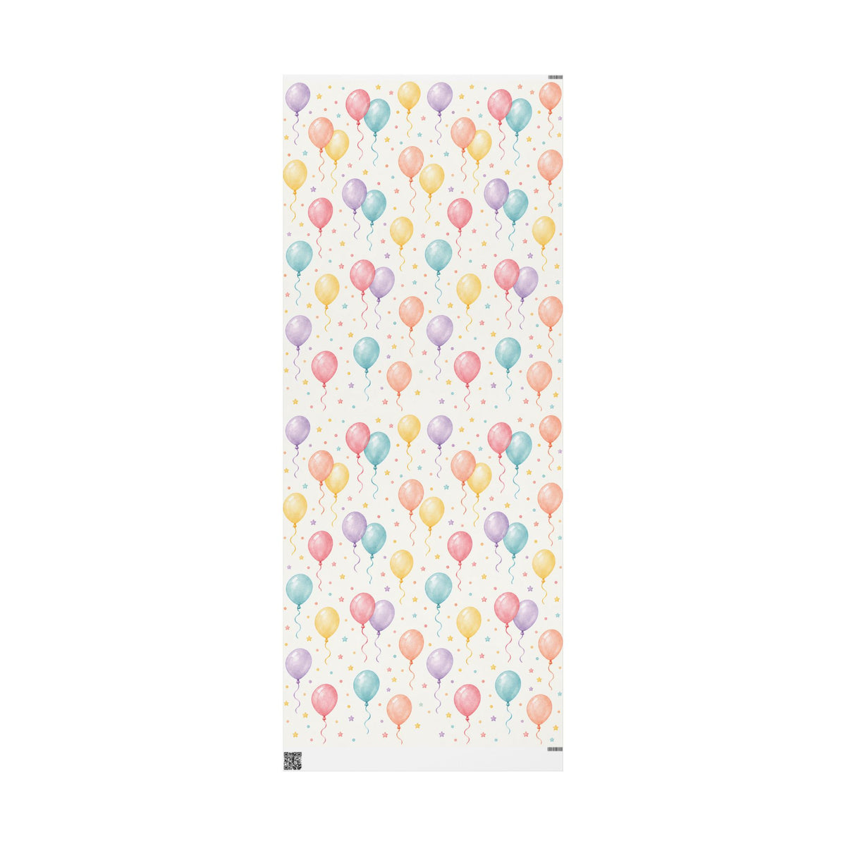 Balloon Confetti Wrapping Paper