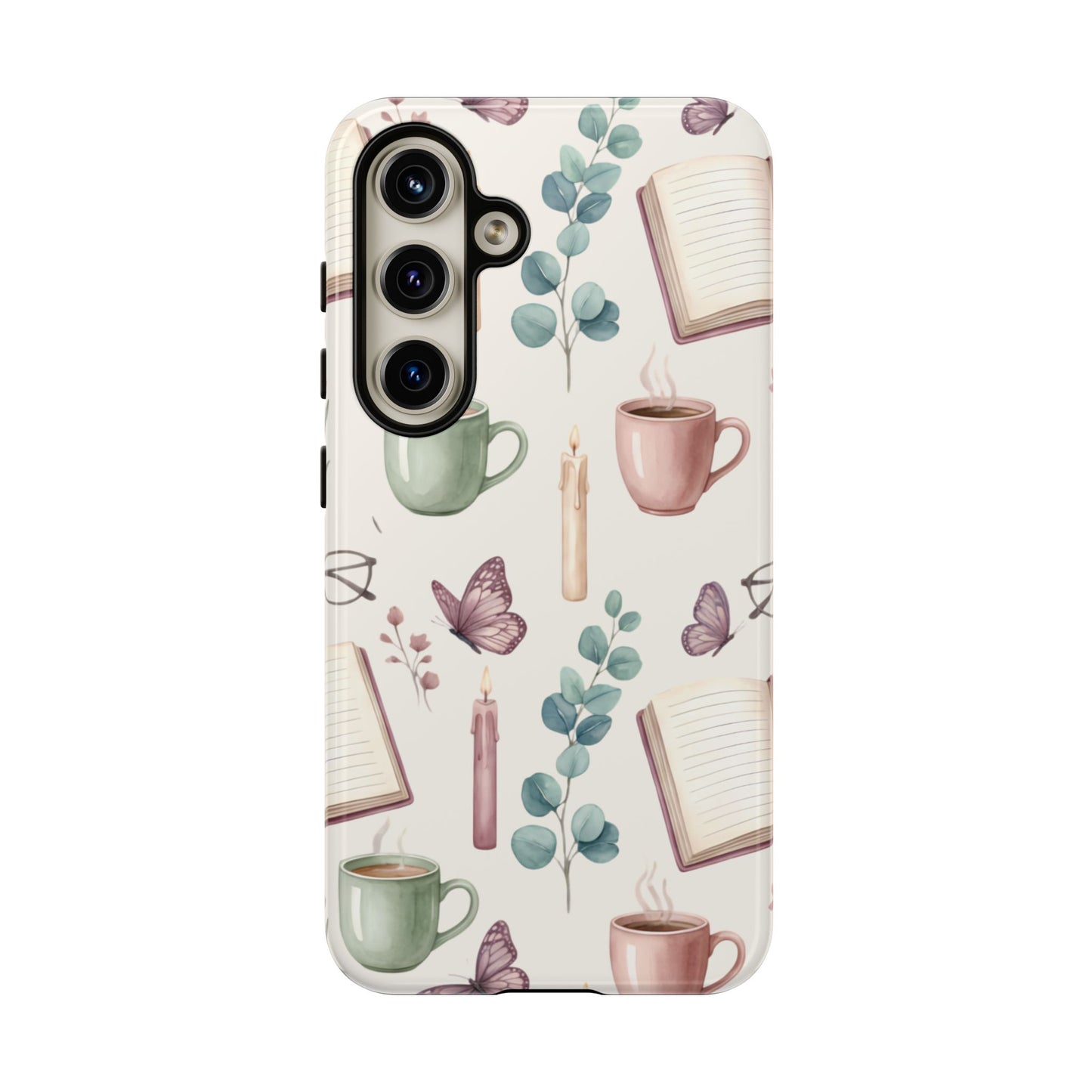Cozy Coffee & Books Phone Case