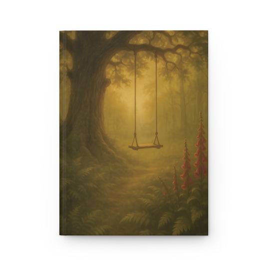 Whispering Woods Journal – Forest Swing Hardcover Notebook