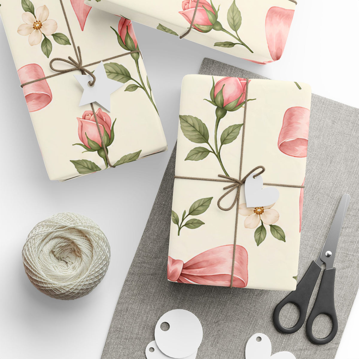Vintage Floral Wrapping Paper