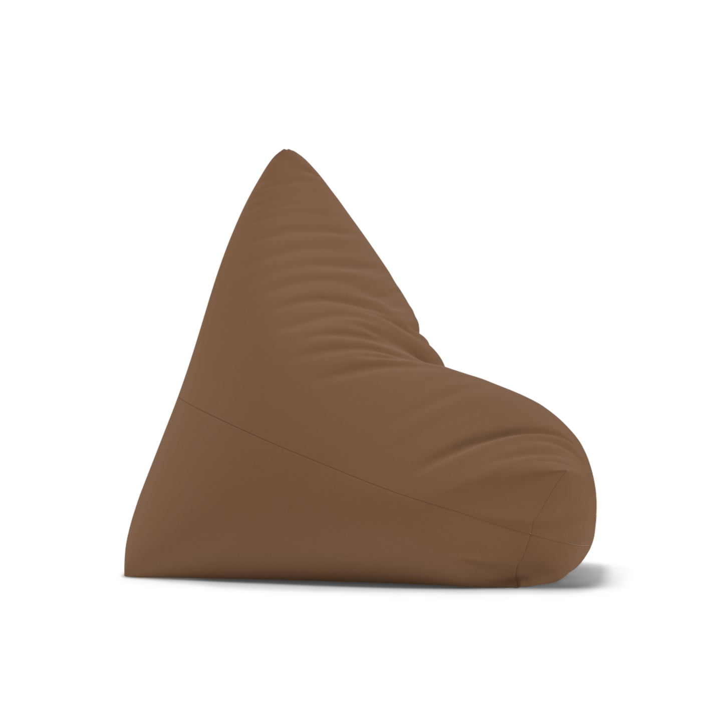 Marigold Brown Bean Bag Cover – Cozy Accent Chair Slipcover