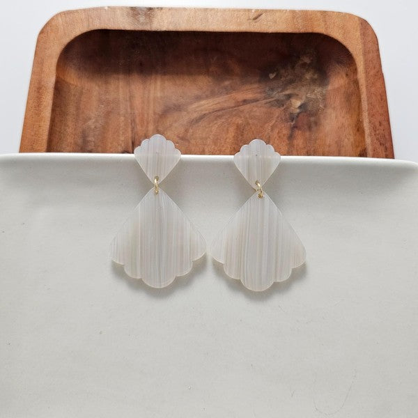 Ariel Seashell Earrings