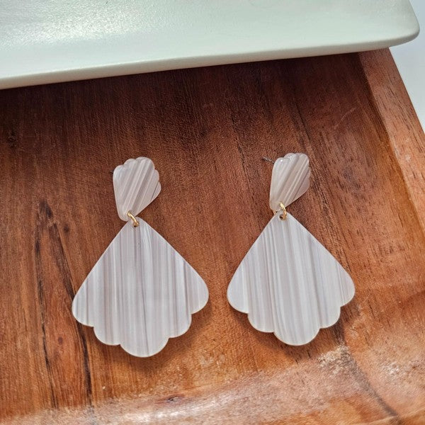 Ariel Seashell Earrings
