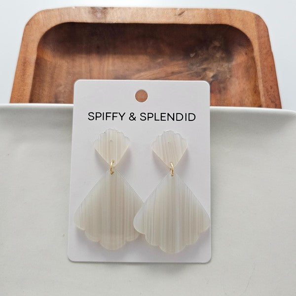 Ariel Seashell Earrings