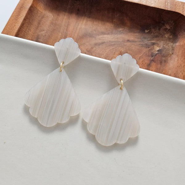 Ariel Seashell Earrings