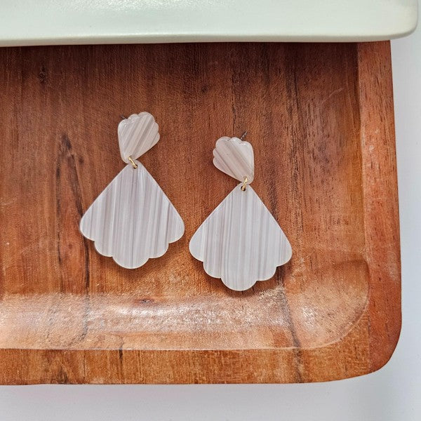 Ariel Seashell Earrings