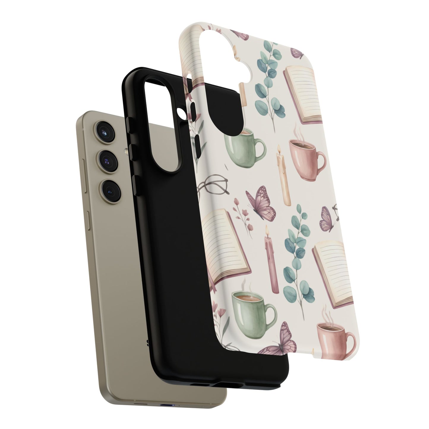 Cozy Coffee & Books Phone Case
