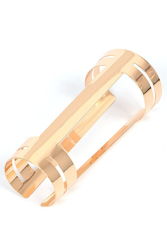 Cut Out Iconic Adjustable Cuff Bangle