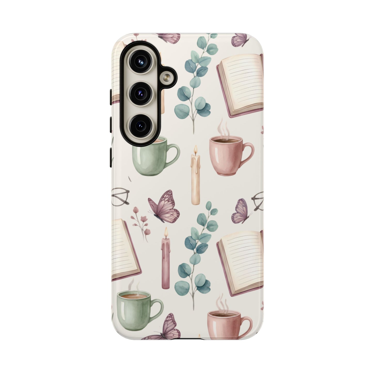 Cozy Coffee & Books Phone Case