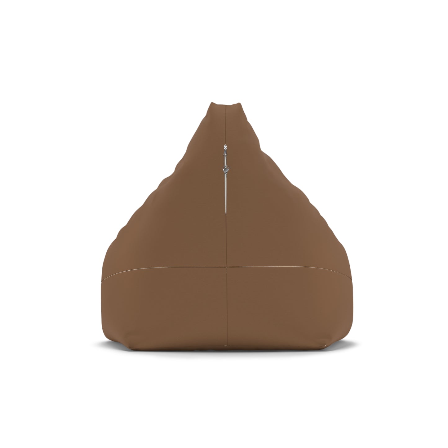 Marigold Brown Bean Bag Cover – Cozy Accent Chair Slipcover