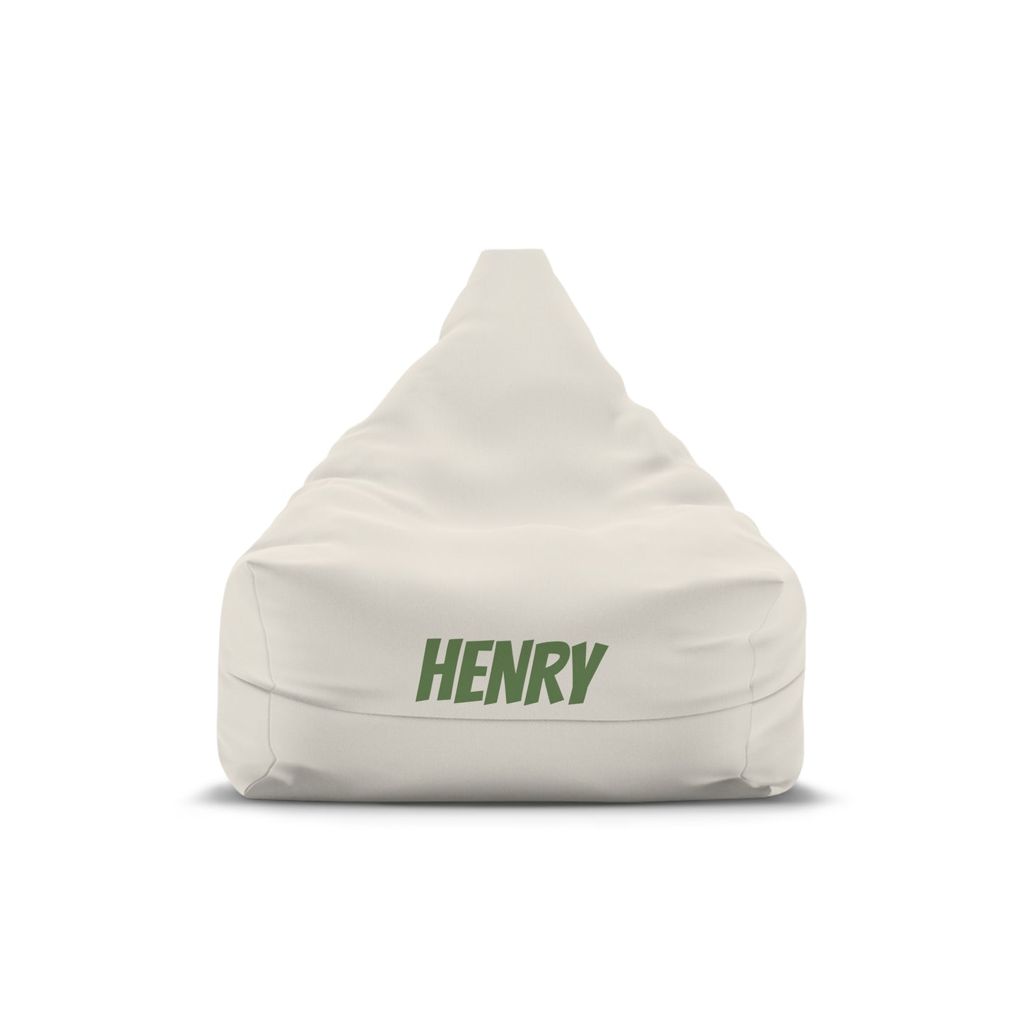 Personalized Bean Bag Cover — Custom Name (e.g., HENRY)