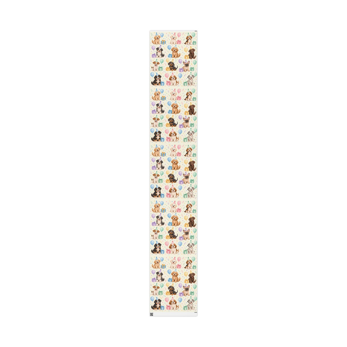 Dog Birthday Wrapping Paper — Cute Puppy Party Gift Wrap