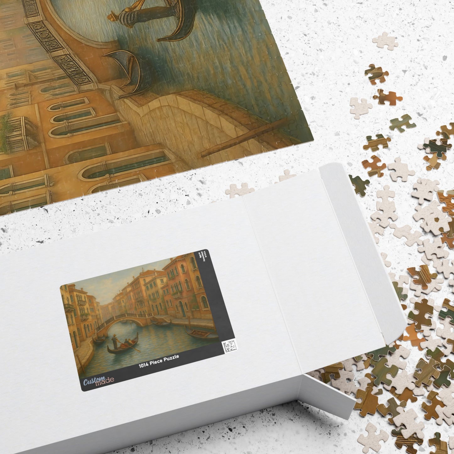 Venetian Canal Gondola Ride Jigsaw Puzzle