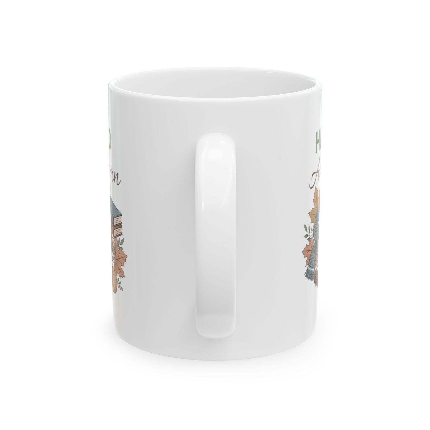 Autumn Home Sweet Home Ceramic Mug – Cozy Fall Housewarming Gift (11oz/15oz)