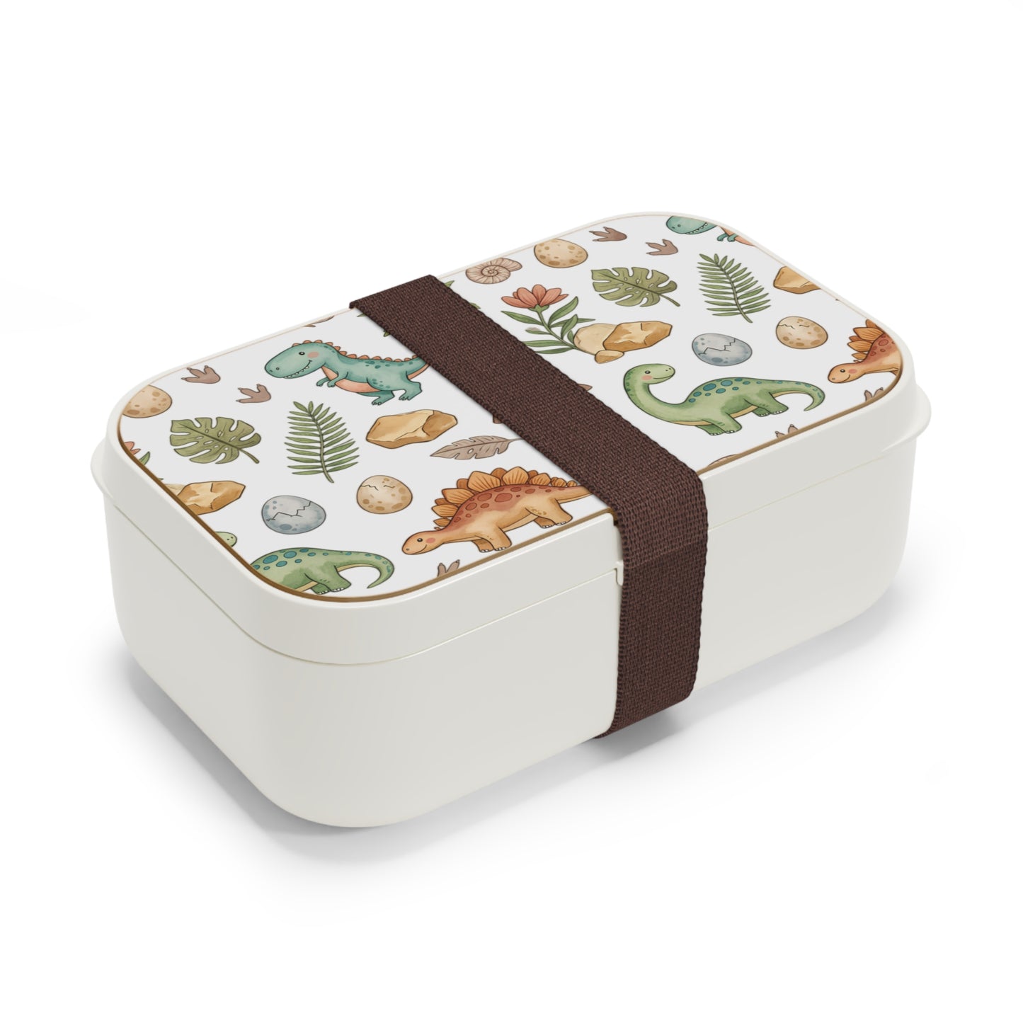 Kids Dinosaur Bento Lunch Box – Cute Dino Pattern for School, Picnics & Snacks