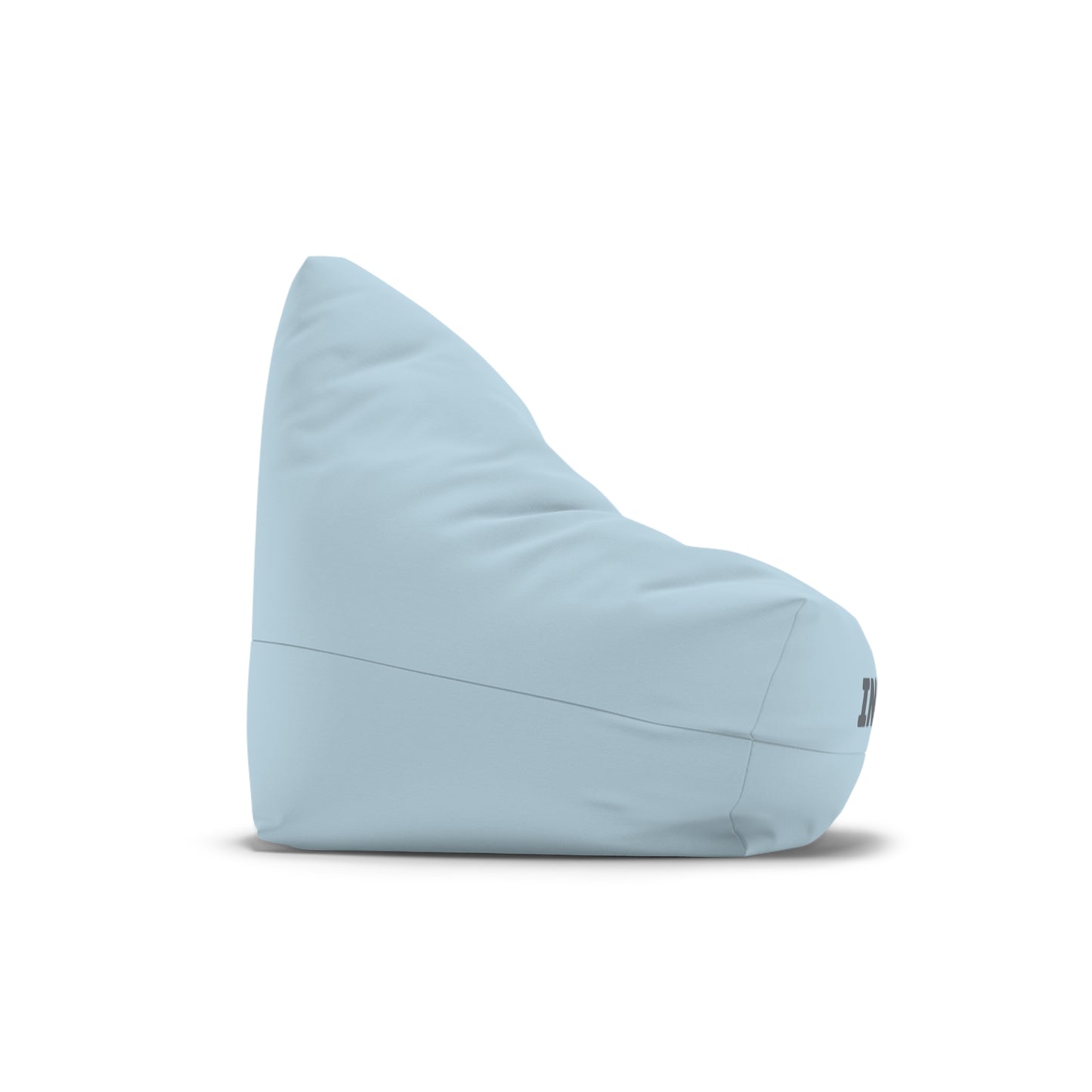 Personalized "Indigo" Bean Bag Chair Cover – Soft Powder Blue Indoor Lounge Cover
