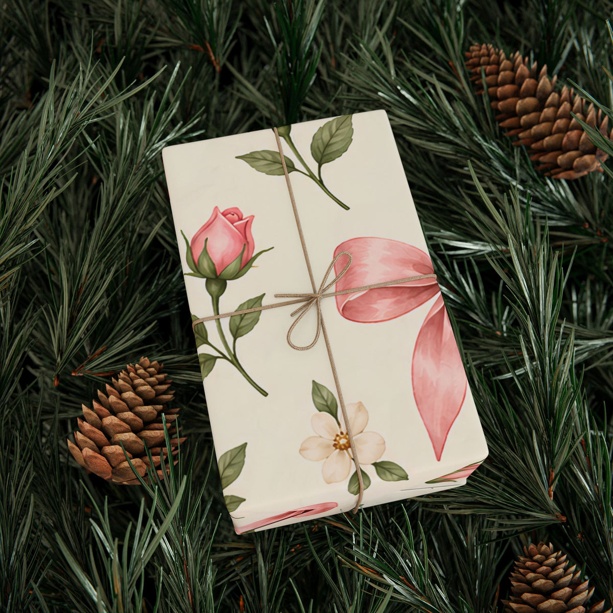 Vintage Floral Wrapping Paper