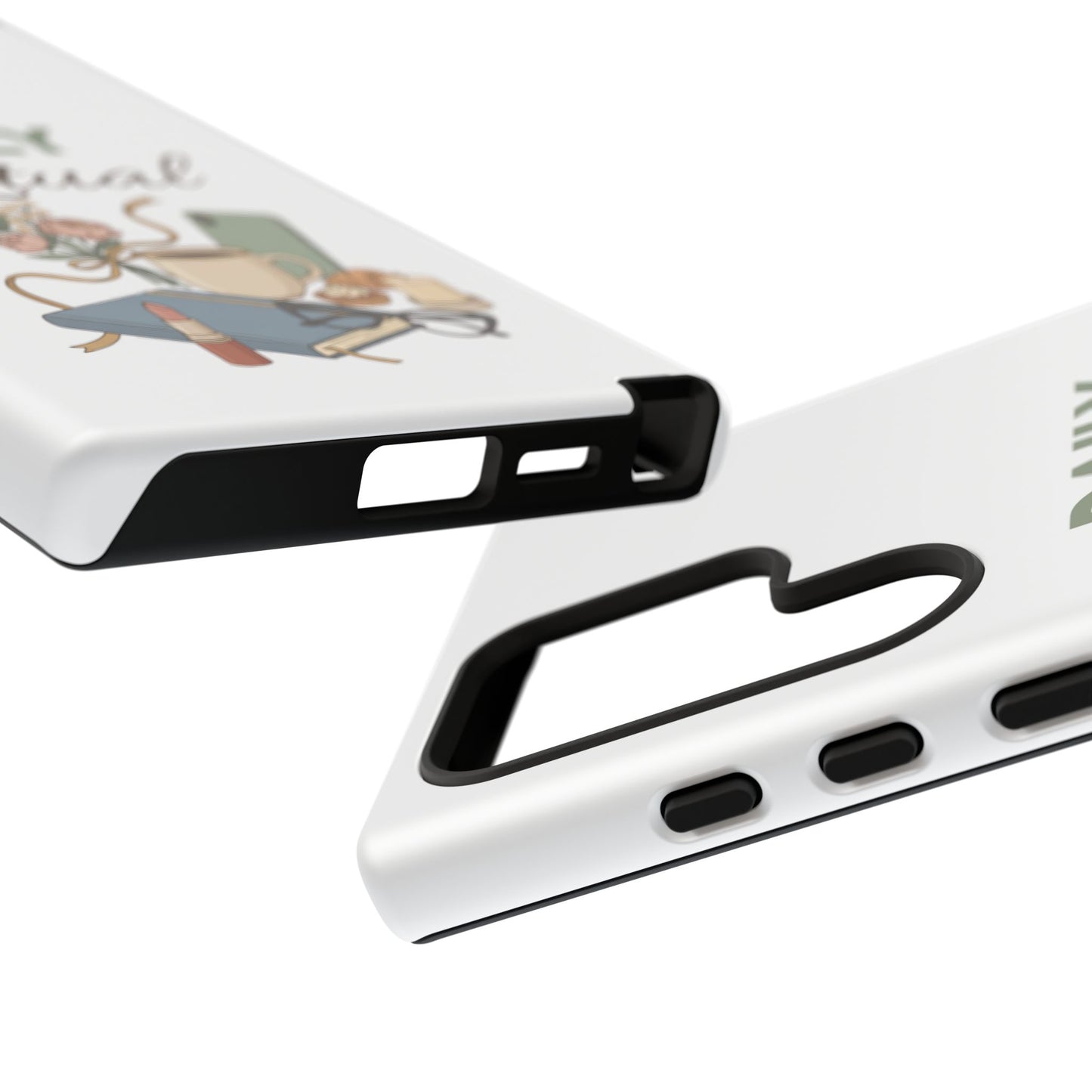 Daily Ritual Phone Case — Cozy Morning Coffee & Journal Design