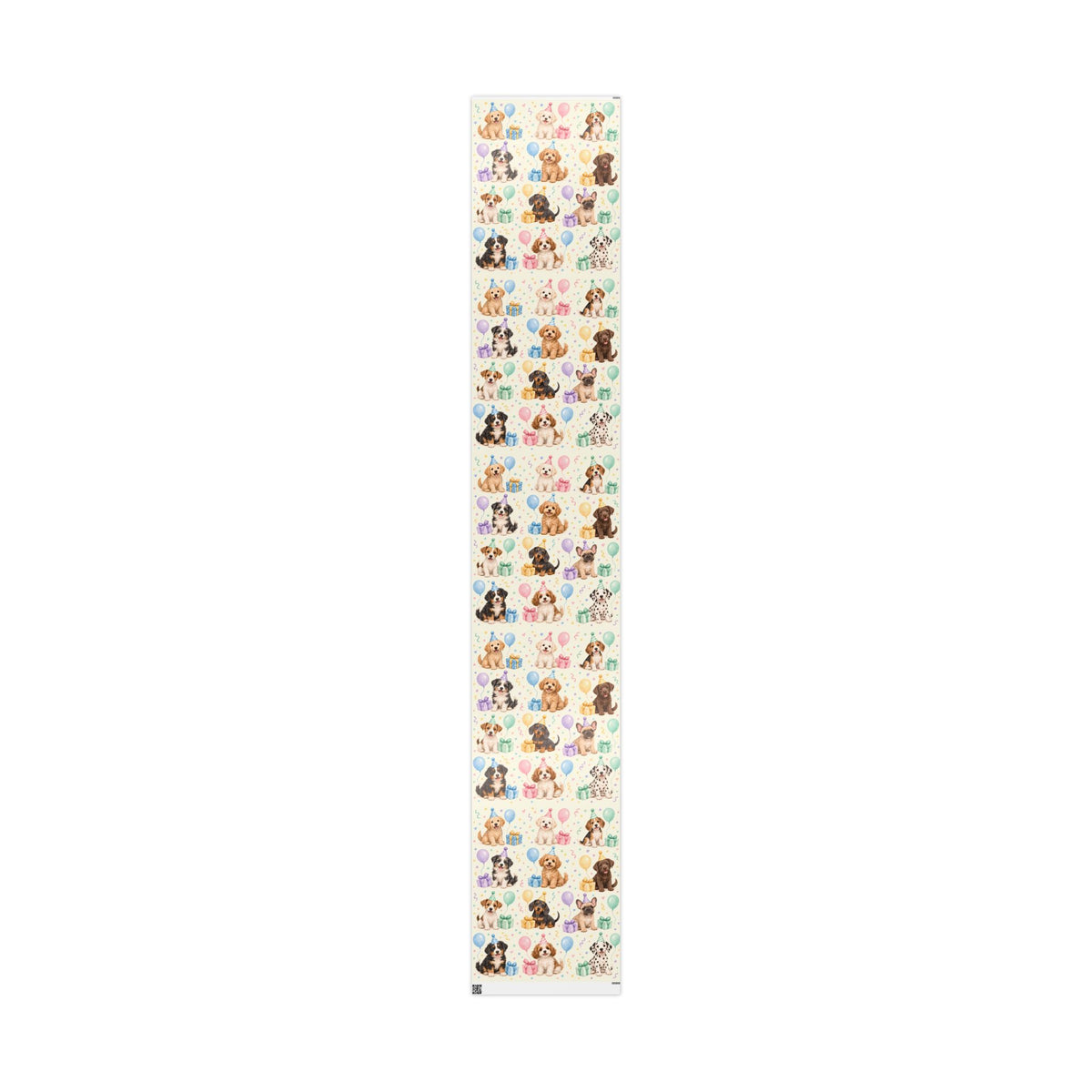 Dog Birthday Wrapping Paper — Cute Puppy Party Gift Wrap
