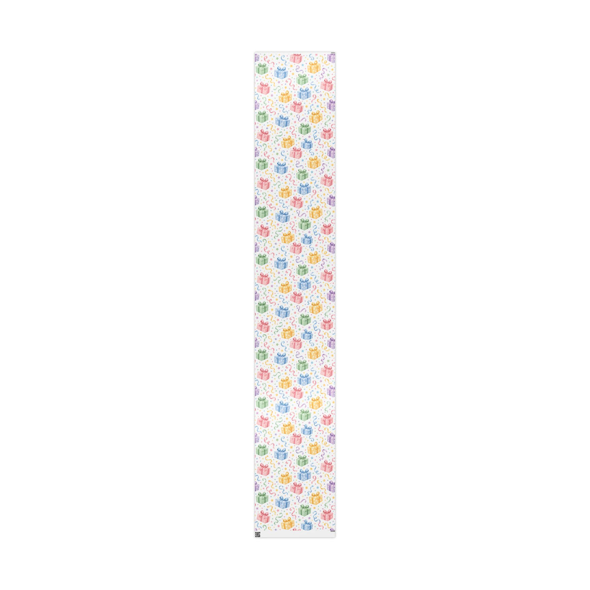 Birthday Confetti Gift Wrap — Colorful Party Wrapping Paper Roll