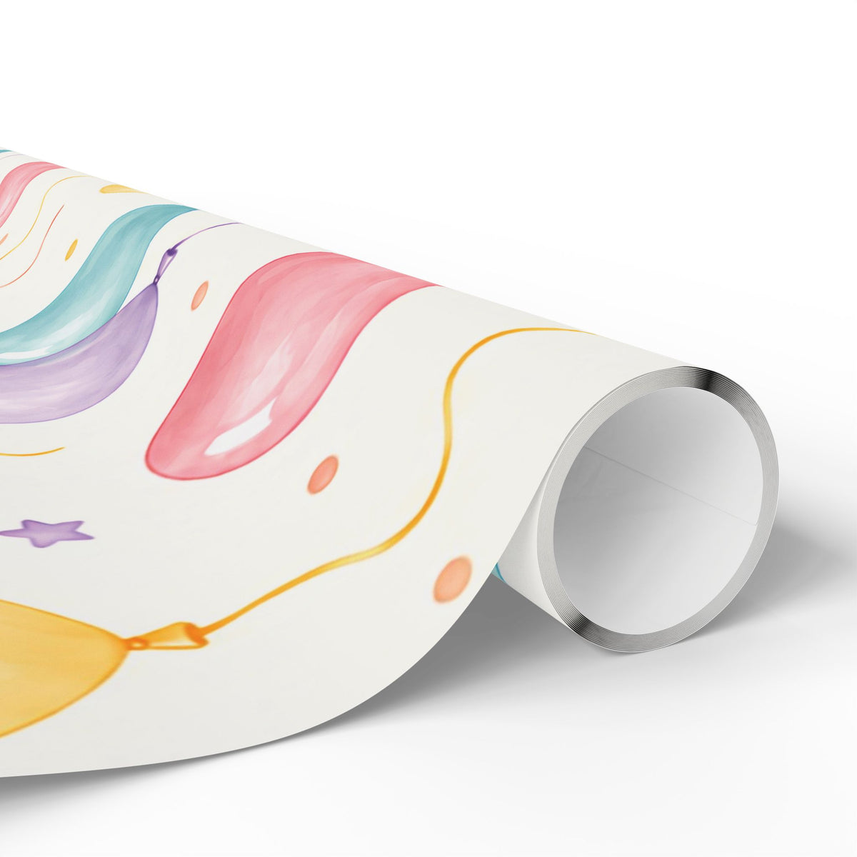 Balloon Confetti Wrapping Paper