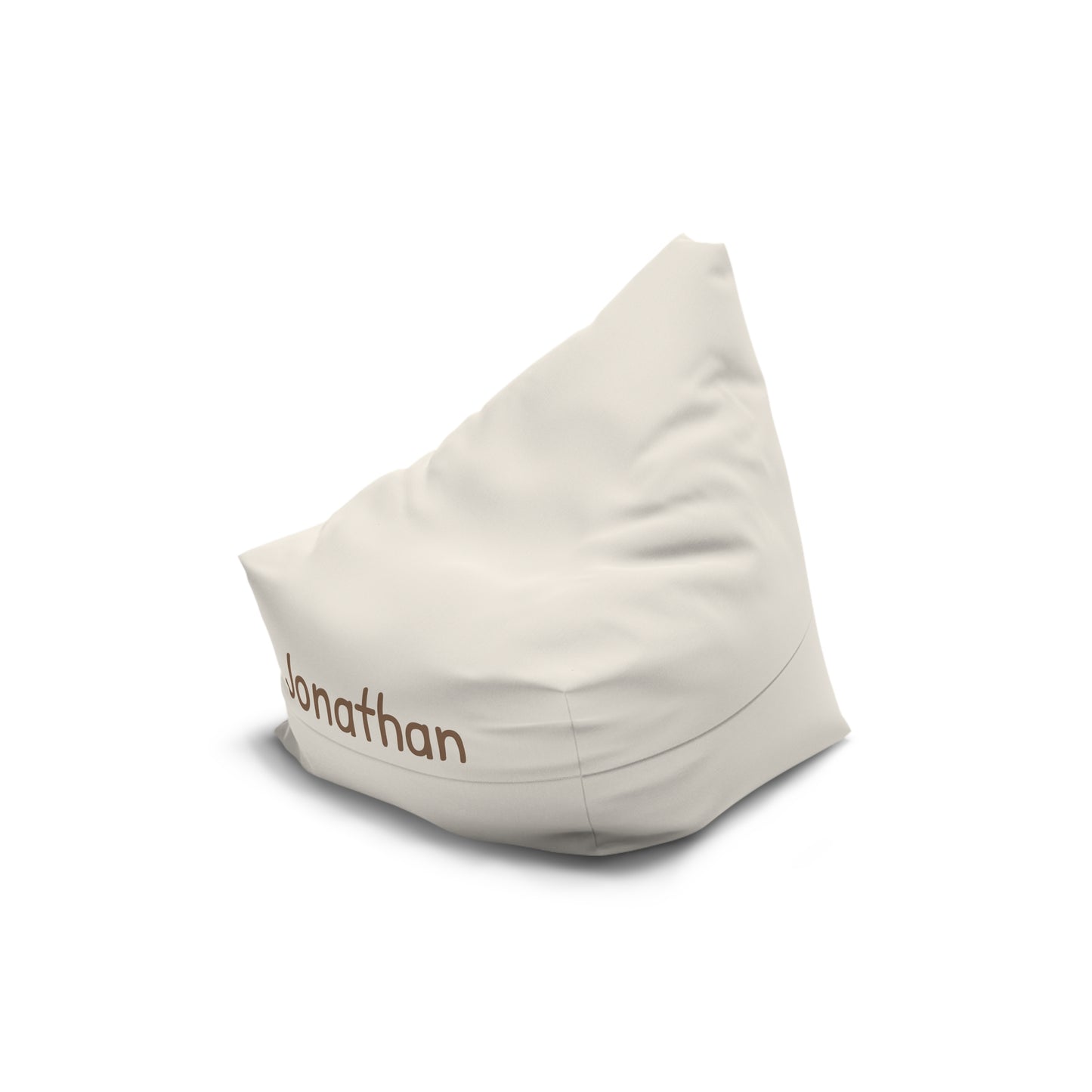Personalized Kids Bean Bag Cover — Custom Name Cozy Chair