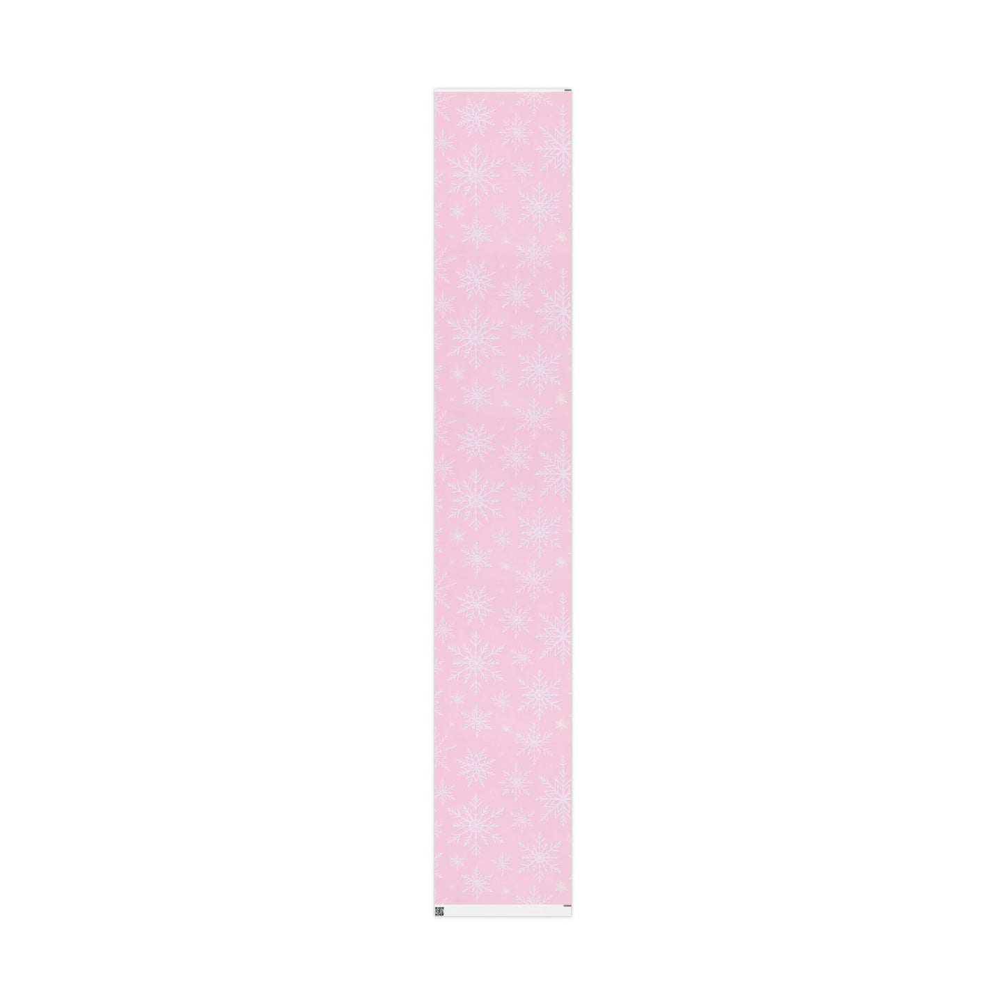 Pink Snowflake Wrapping Paper – Festive & Elegant Holiday Gift Wrap
