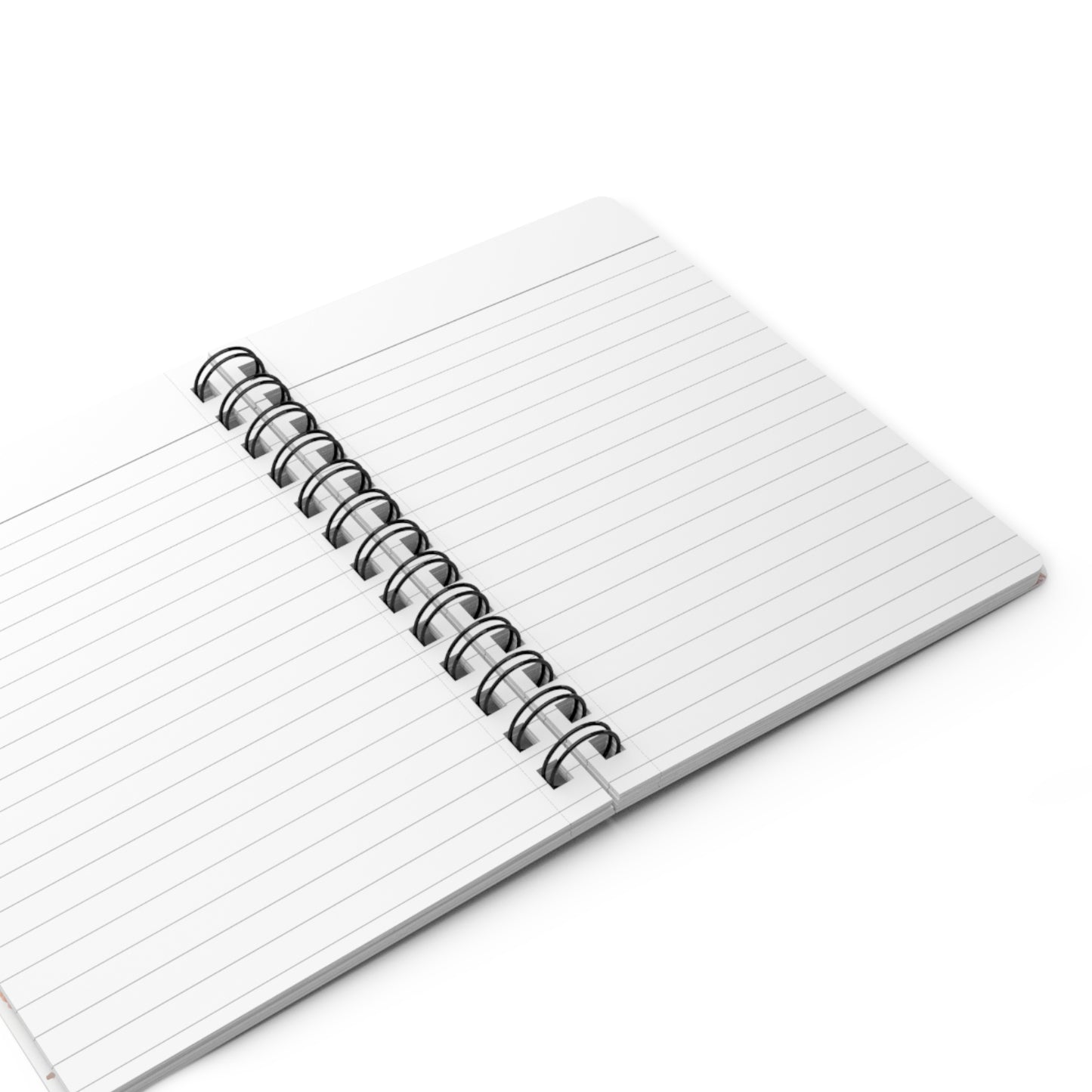 Seashell Spiral Journal — Coastal Shell Pattern Notebook for Beach Lovers