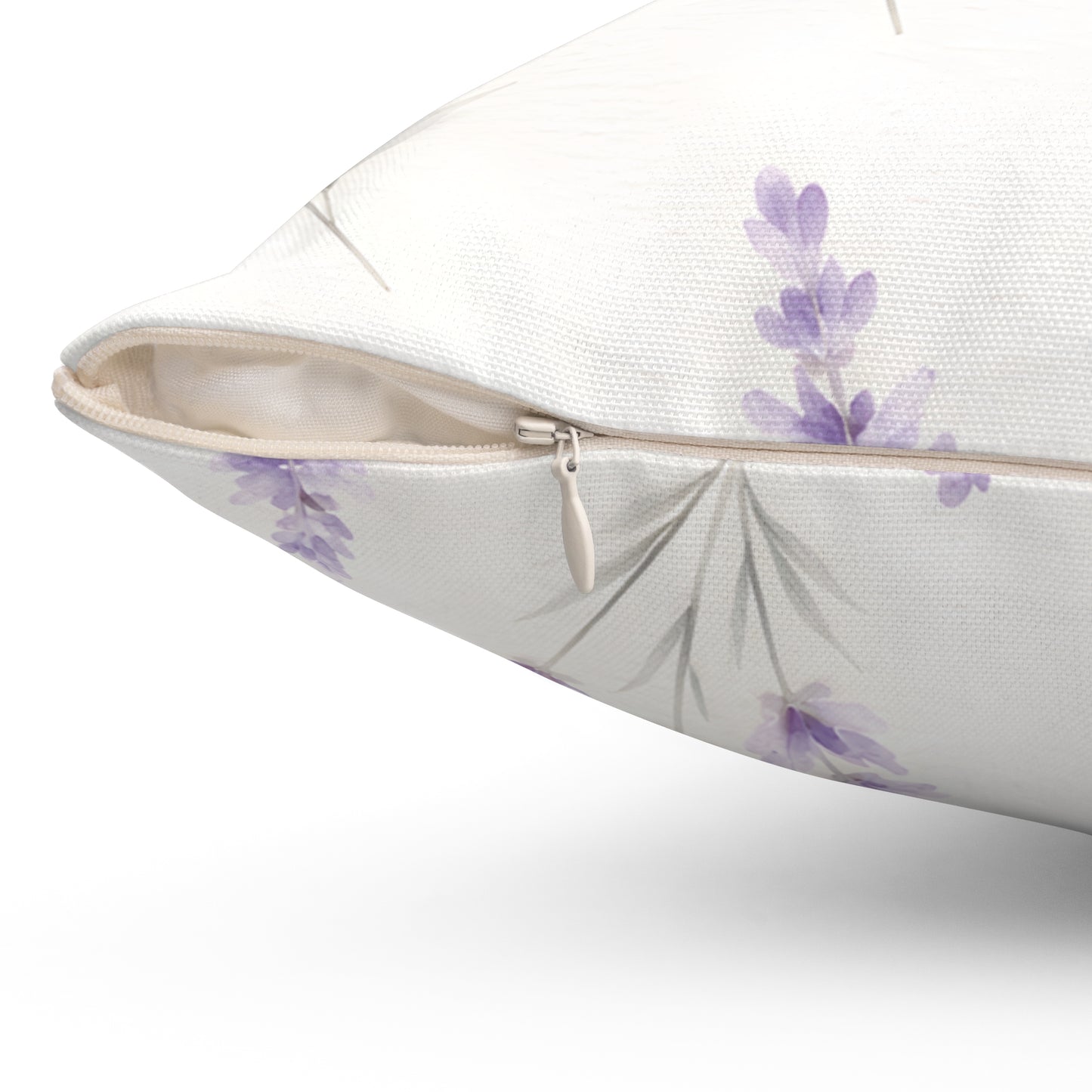 Lavender Watercolor Decorative Throw Pillow