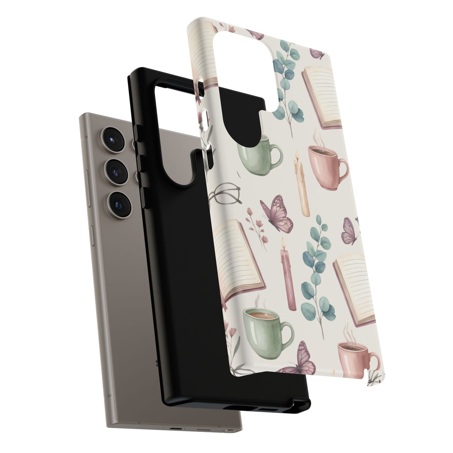 Cozy Coffee & Books Phone Case