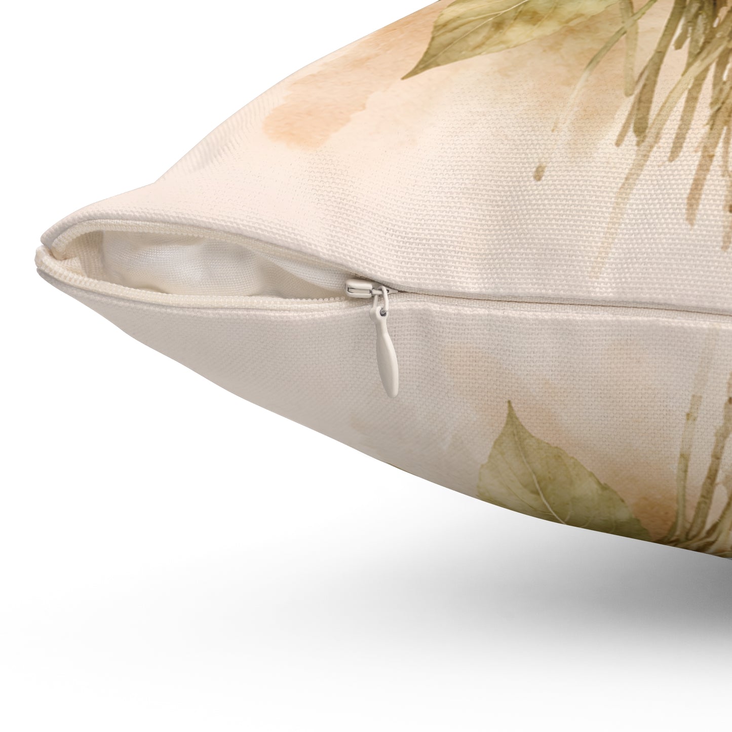 Sunflower Bouquet Square Pillow — Floral Decorative Throw Pillow