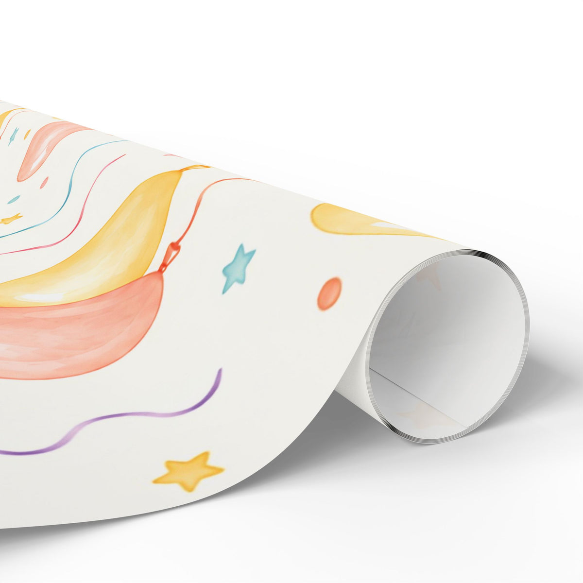Balloon Confetti Wrapping Paper