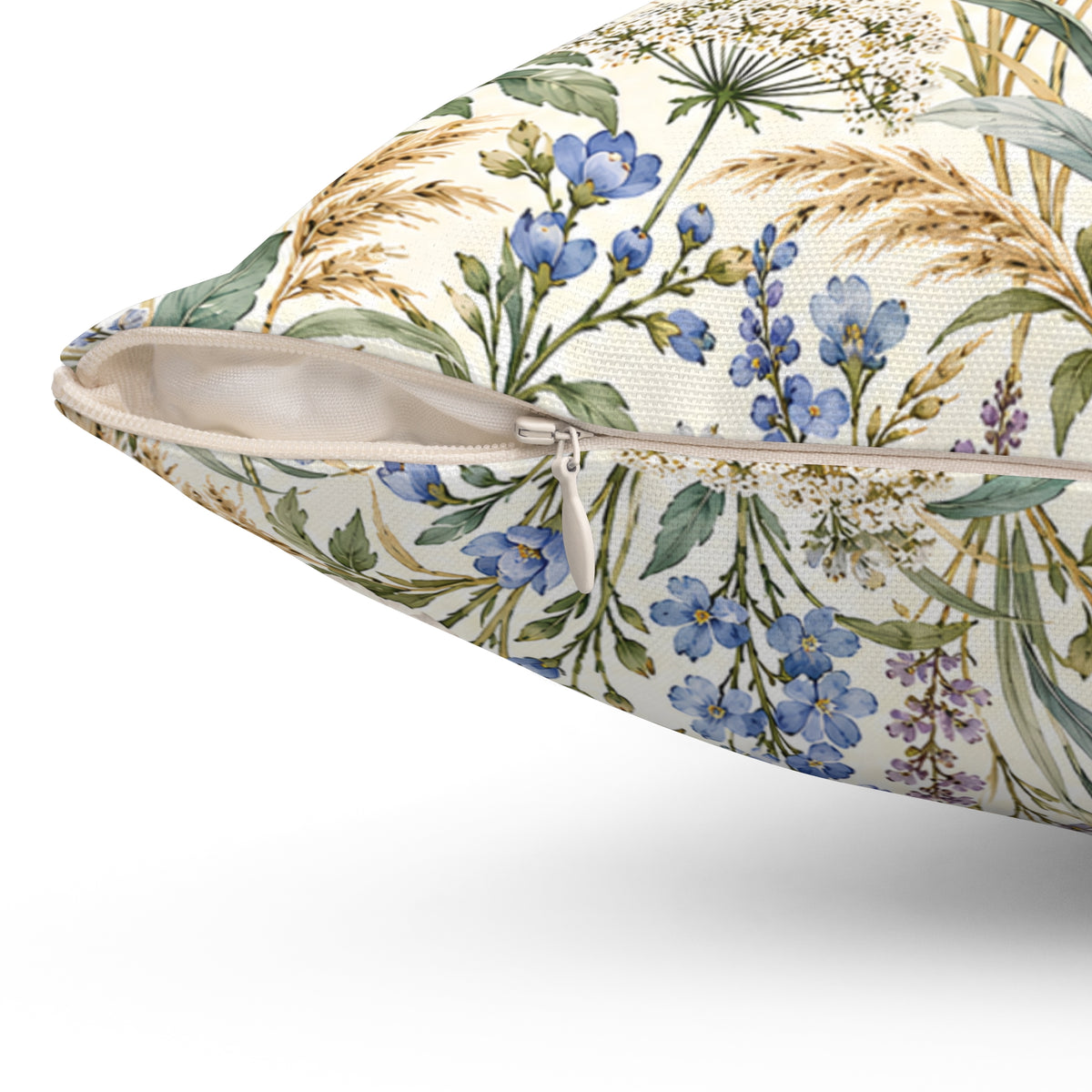 Floral Meadow Decorative Pillow