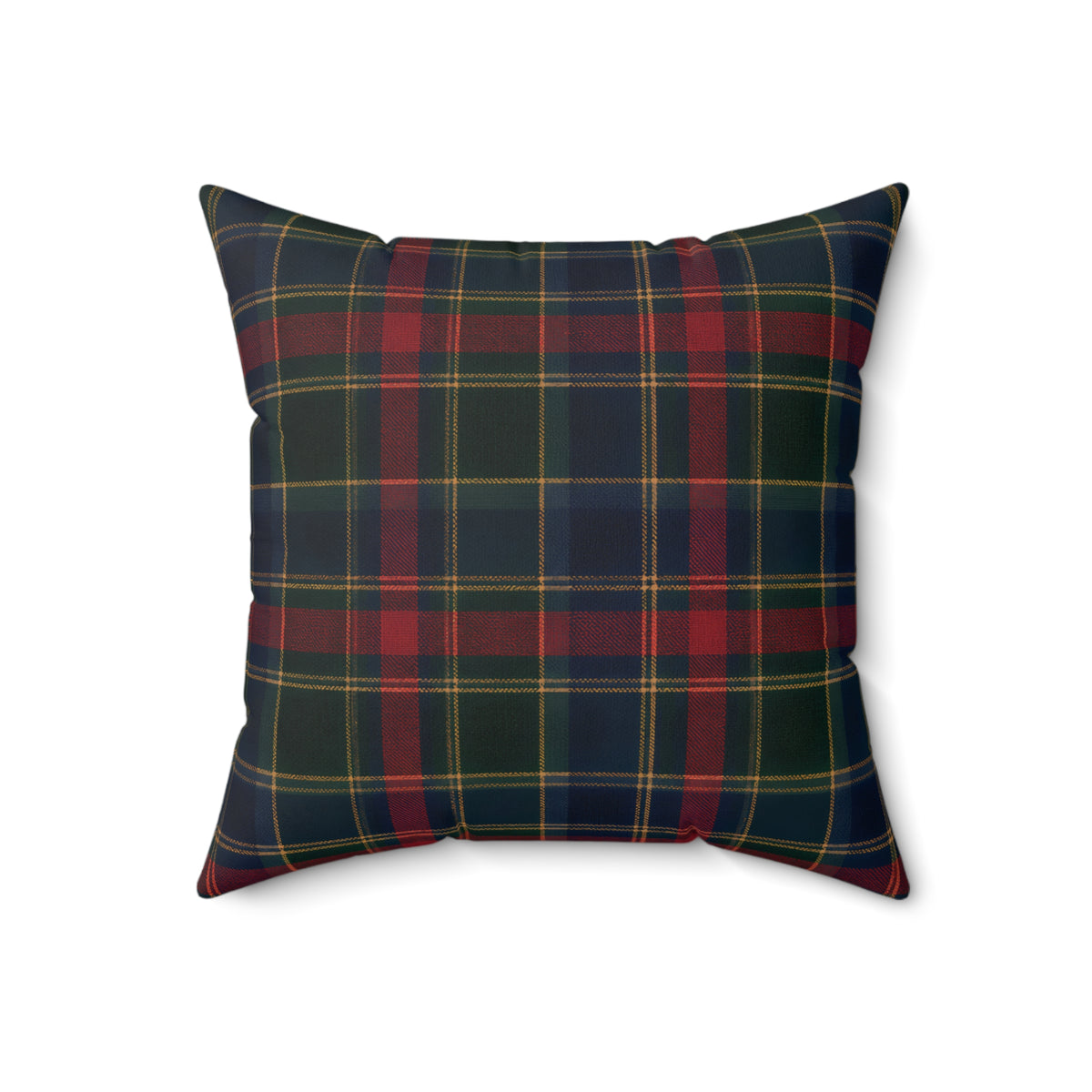 Classic Tartan Plaid Square Pillow