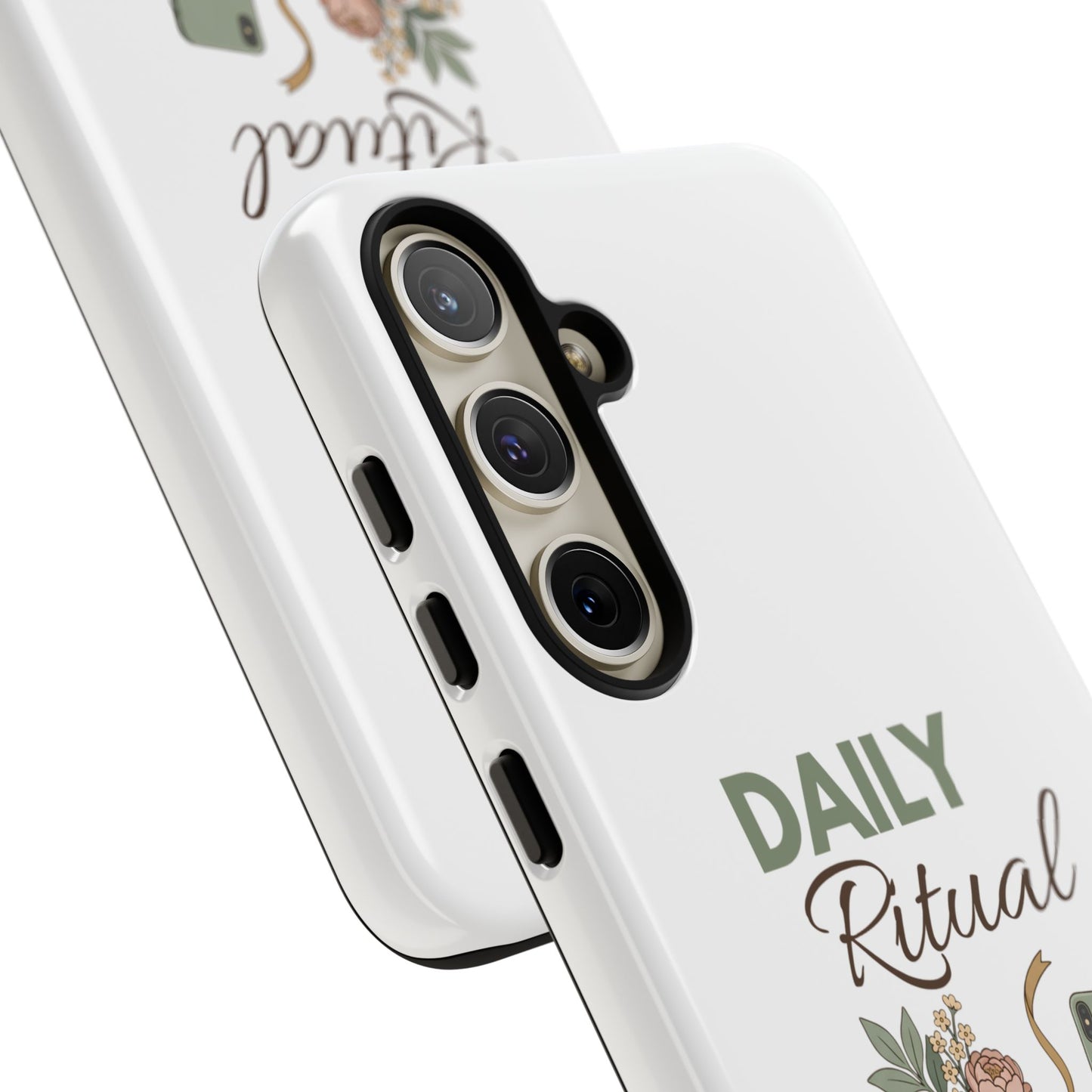 Daily Ritual Phone Case — Cozy Morning Coffee & Journal Design