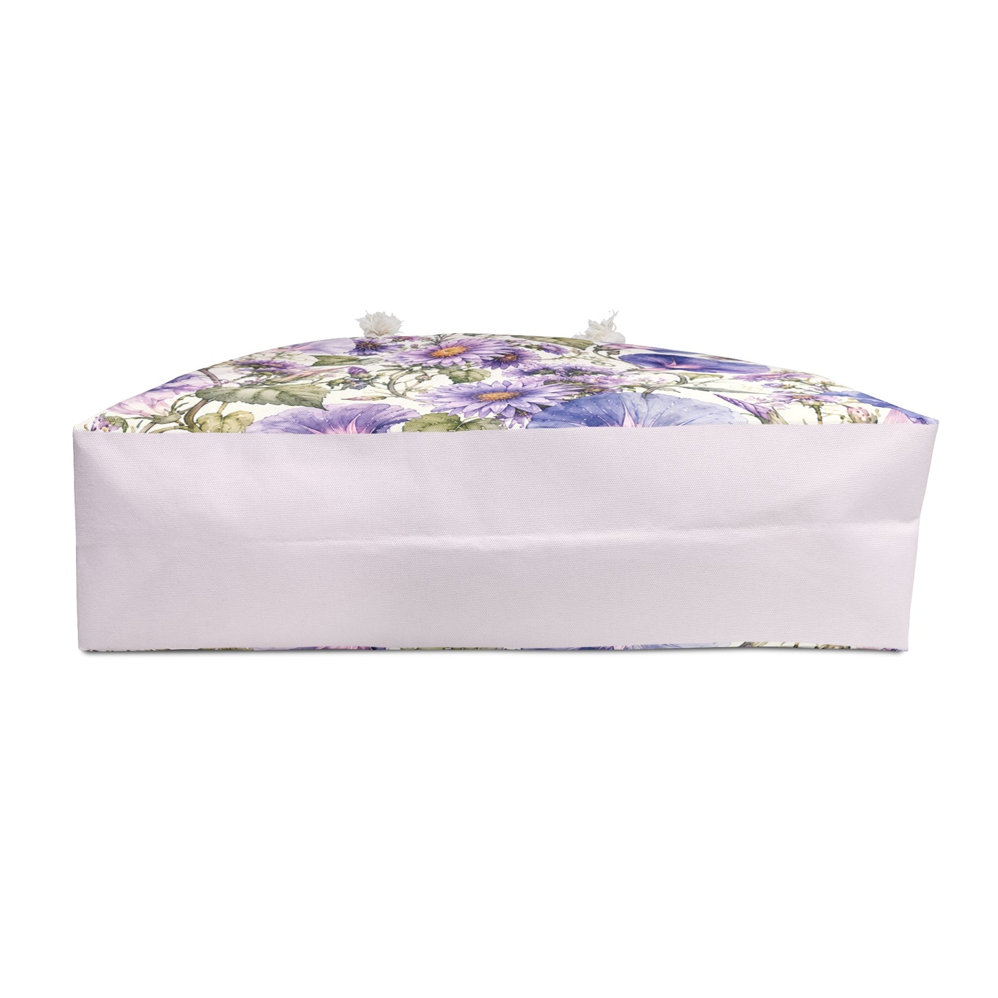 Purple Floral Weekender Bag – Botanical Travel Tote for Weekend Getaways