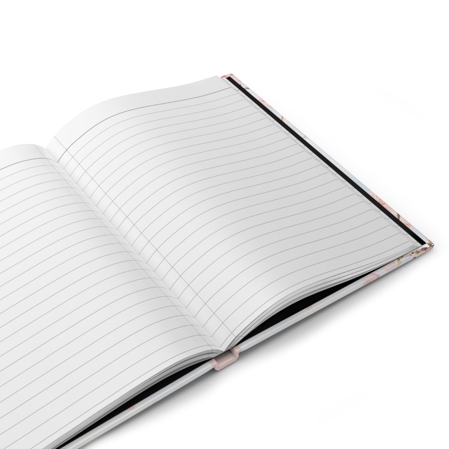 Cherry Blossom Hardcover Journal — Floral Matte Notebook for Spring Writing & Gifts