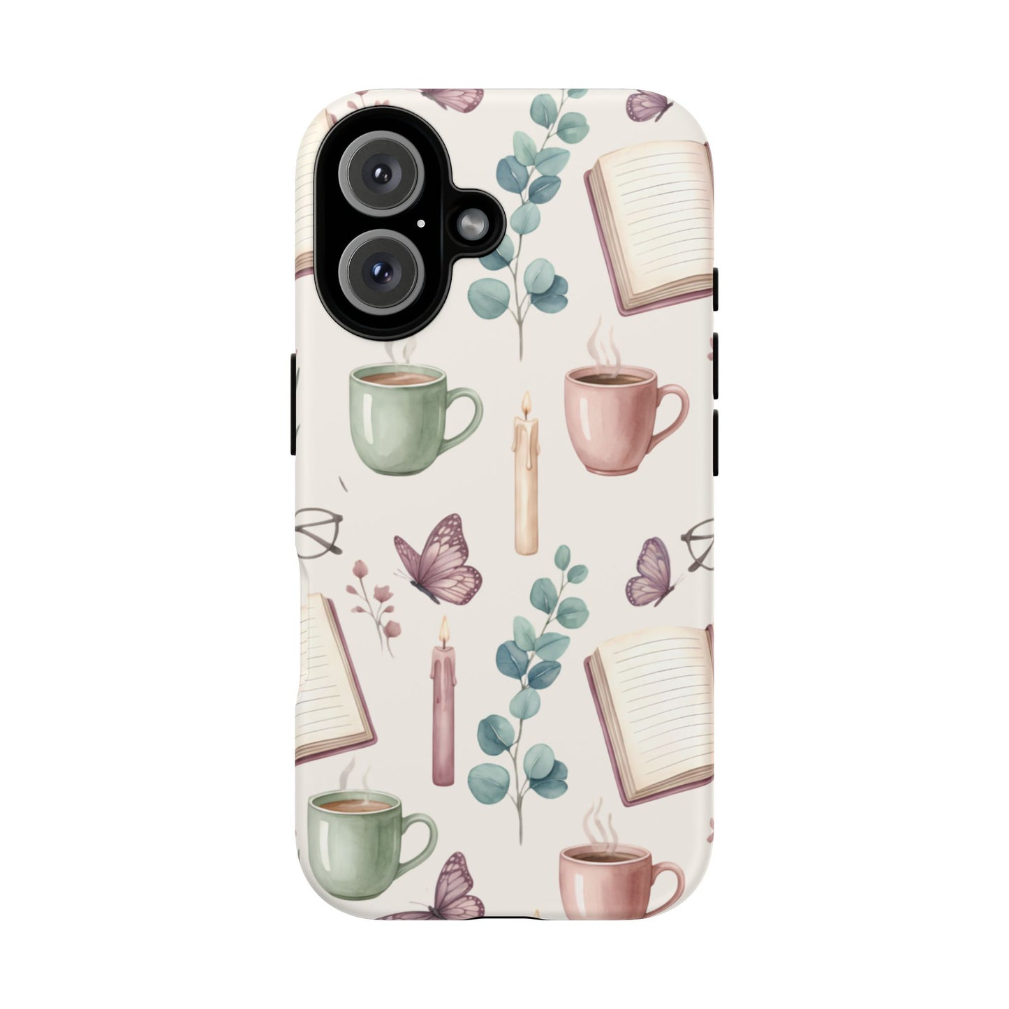 Cozy Coffee & Books Phone Case