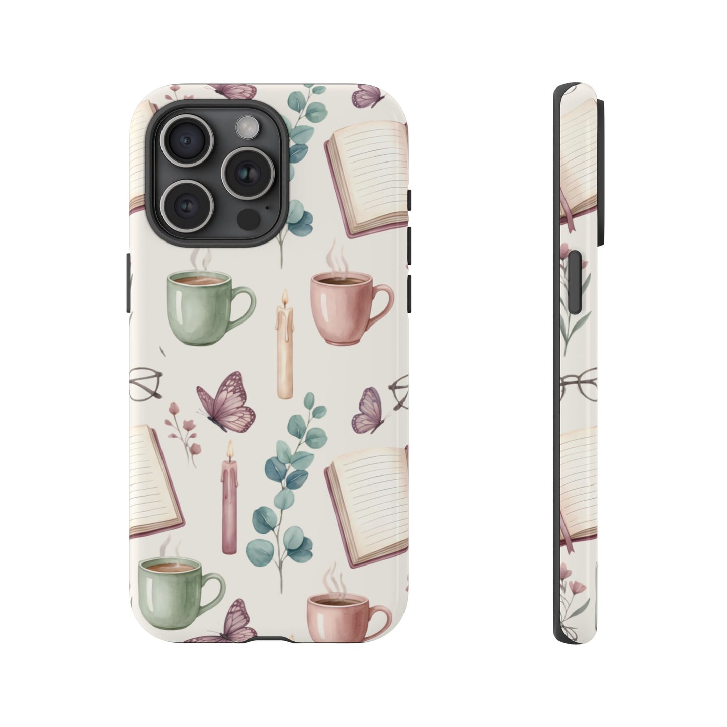 Cozy Coffee & Books Phone Case